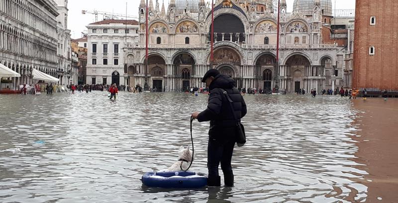 Perchè Venezia si trova immersa nell’acqua